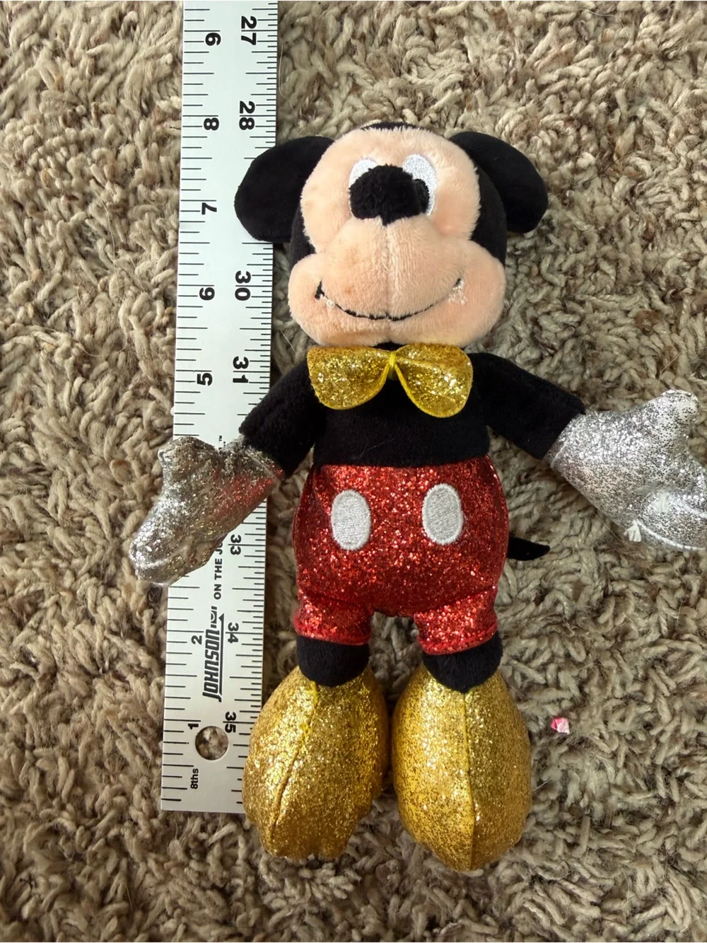 Ty Sparkle Collection Disney Mickey Mouse Plush Toy (Approx. 8
